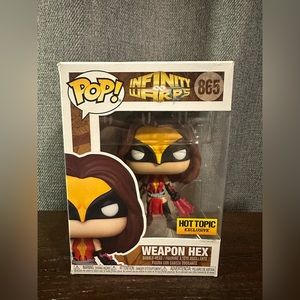 Funko Pop weapon hex marvel 865 infinity warps scarlet witch